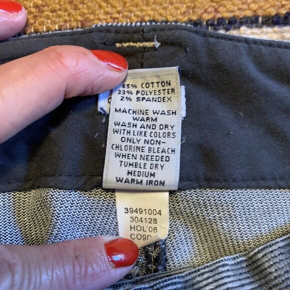 Vintage Y2K  Pants Gap Stretch Corduroy‎ Gray Flare 2000s Preppy Academia 8 - Picture 7 of 7